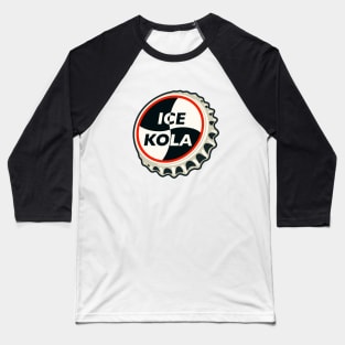 Vintage Ice Kola Soda Bottlecap Baseball T-Shirt